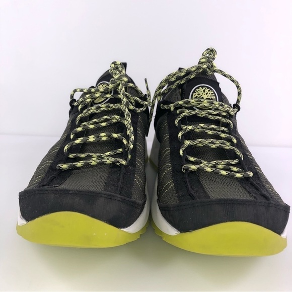 Timberland Mens Solar Wave Low Med Sneakers Dark Green Mesh 0A2AYS New Size 11 - Picture 7 of 9